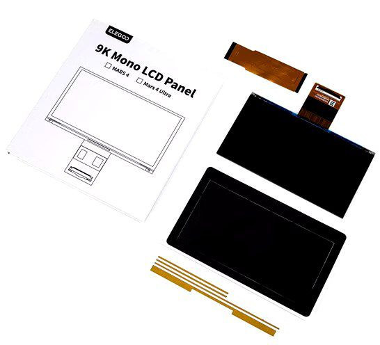 ال سی دی مونوکروم Elegoo LCD saturn 4 ultra