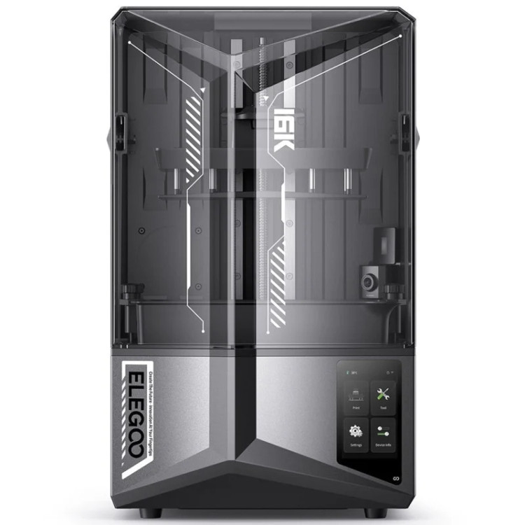 پرینتر سه بعدی رزینی Elegoo Saturn 4 Ultra (16K) + پکیج کامل شروع پرینت اختصاصی کایارزین