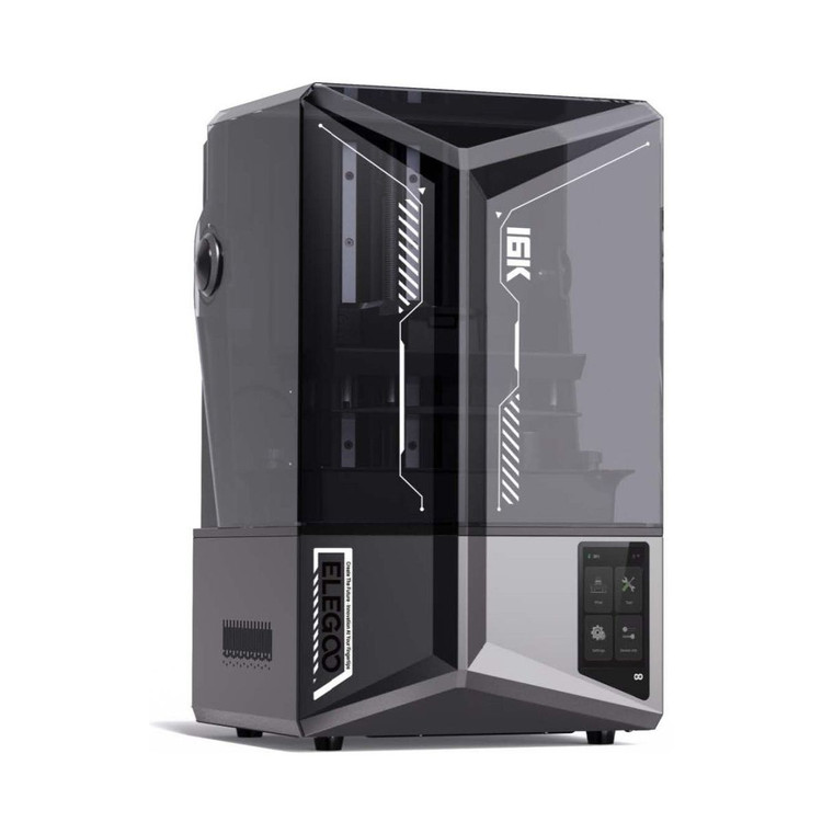 پرینتر سه بعدی رزینی Elegoo Saturn 4 Ultra (16K) + پکیج کامل شروع پرینت اختصاصی کایارزین