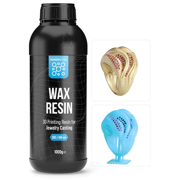 رزین ریخته گری طلاسازی wax برند powerresins