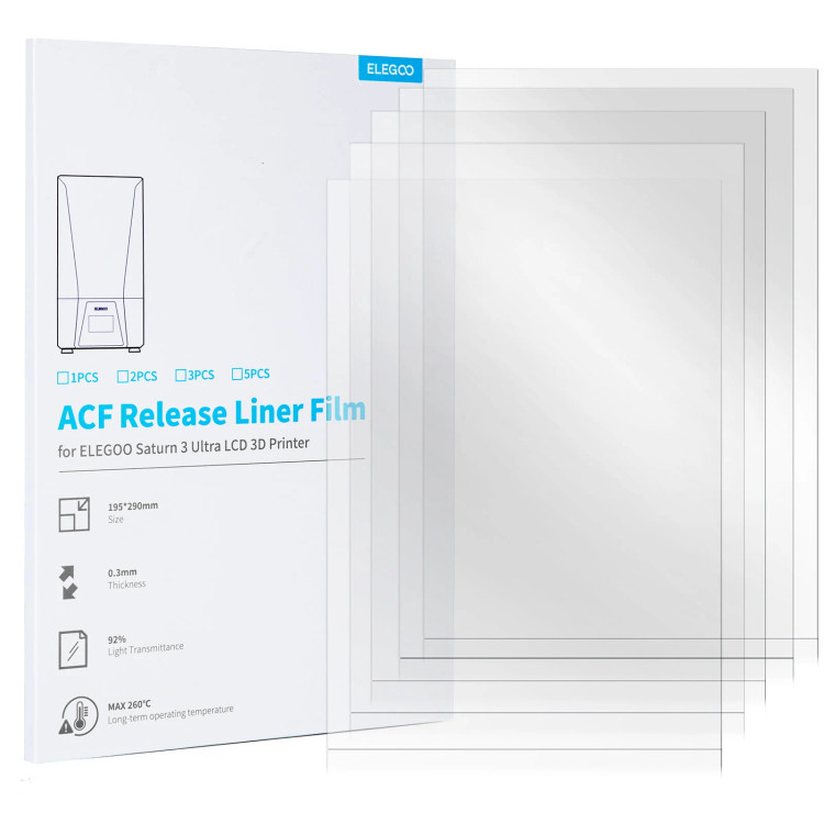 بسته 5 عددی ACF مناسب ELEGOO Saturn 3 Ultra